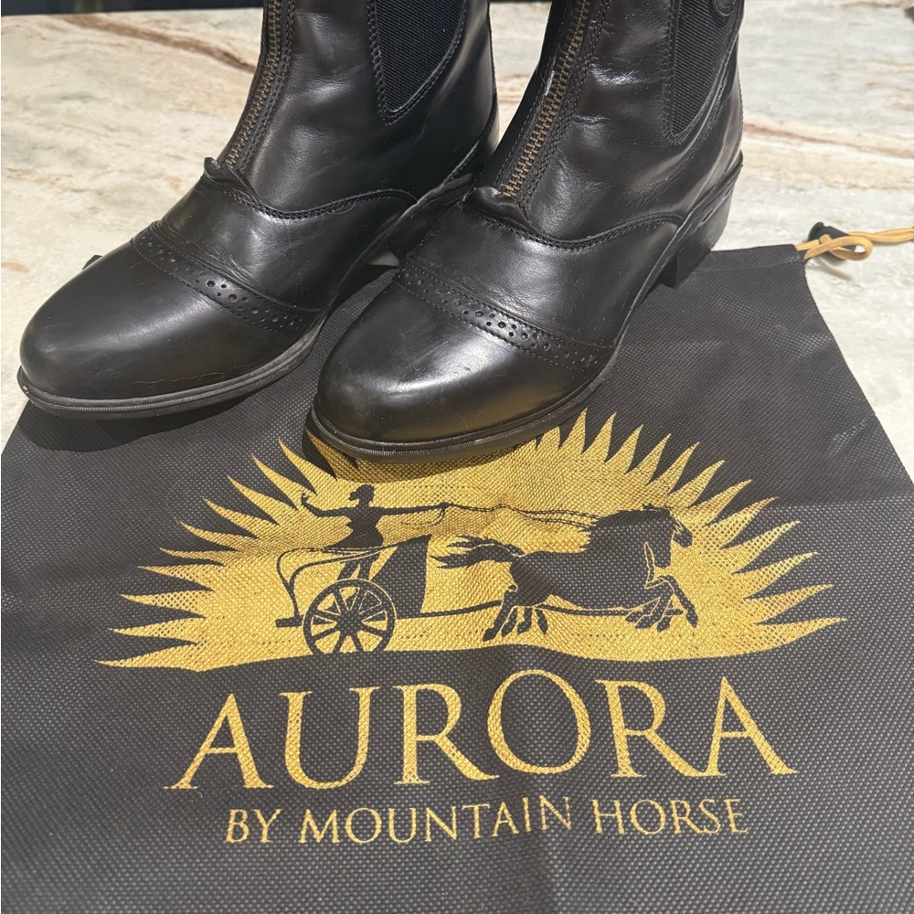 Mountain Horse Aurora Black Paddock Boots